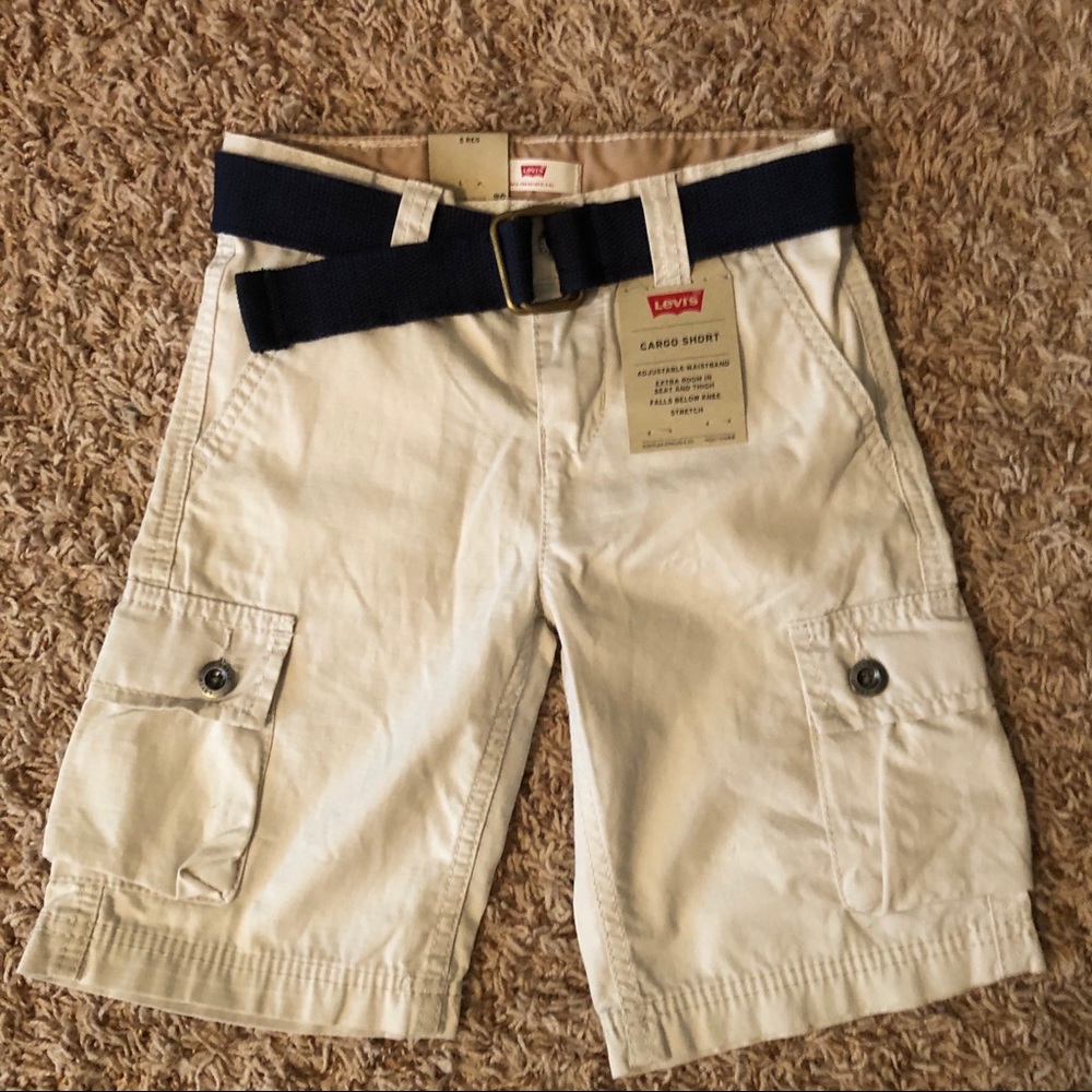 Boys Khaki Shorts Levi’s Size 5